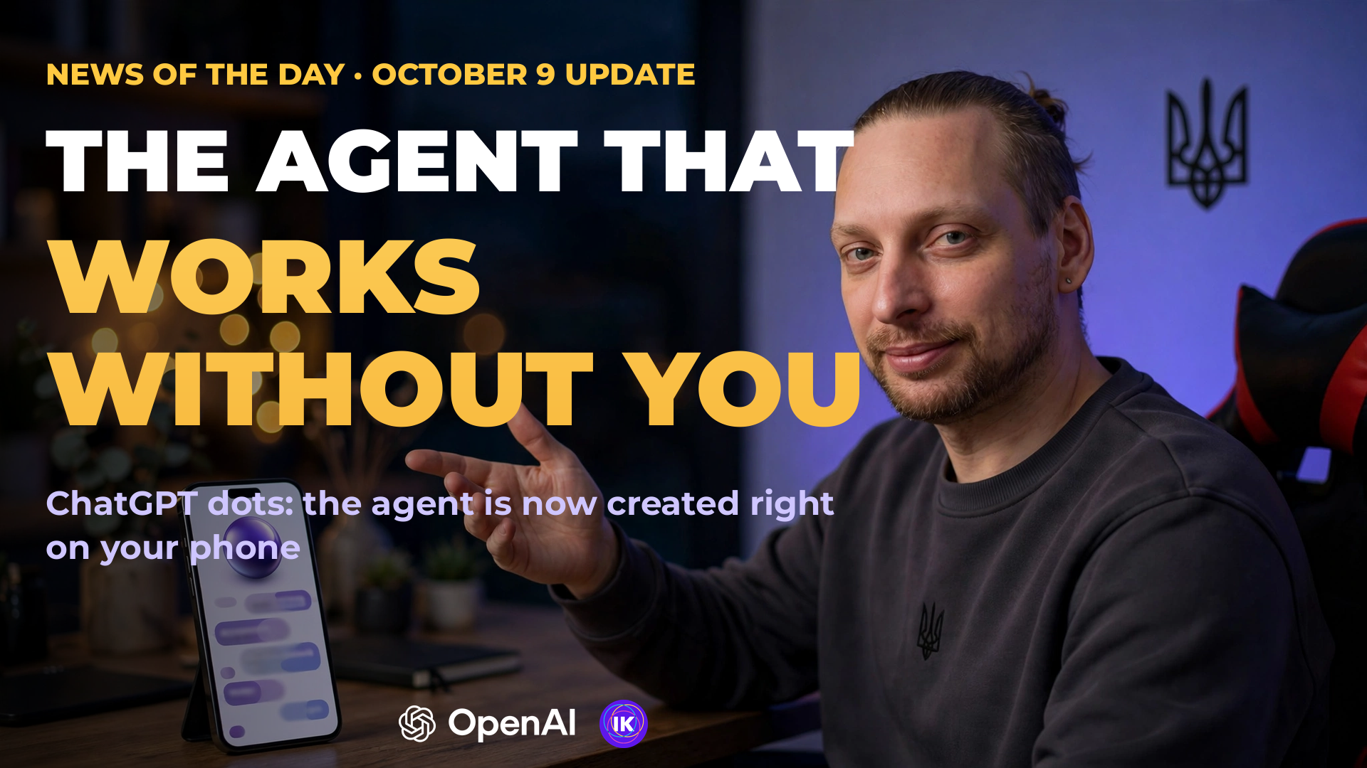 Cover: the ChatGPT dot agent that works without you